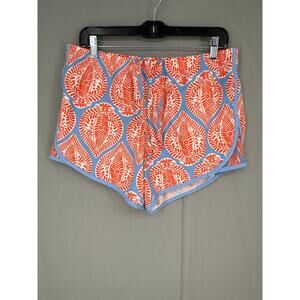 Gretchen Scott Shorts Womens XS Orange Lined Performance Stretch Drawstring